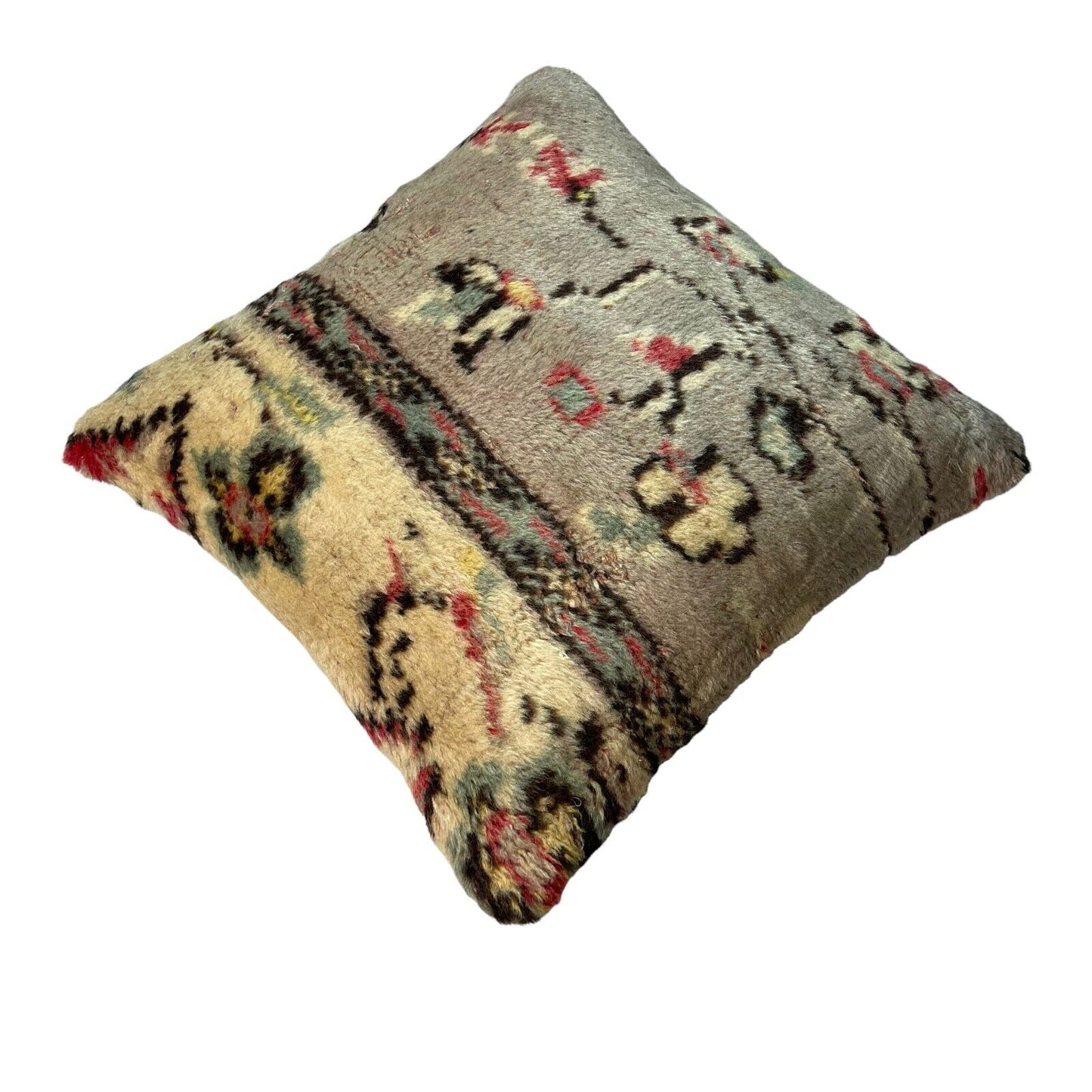 45 x 45 cm  , Vintage Turkish Cushion Cover ,  Vintage Handgemachte Kissenbezug