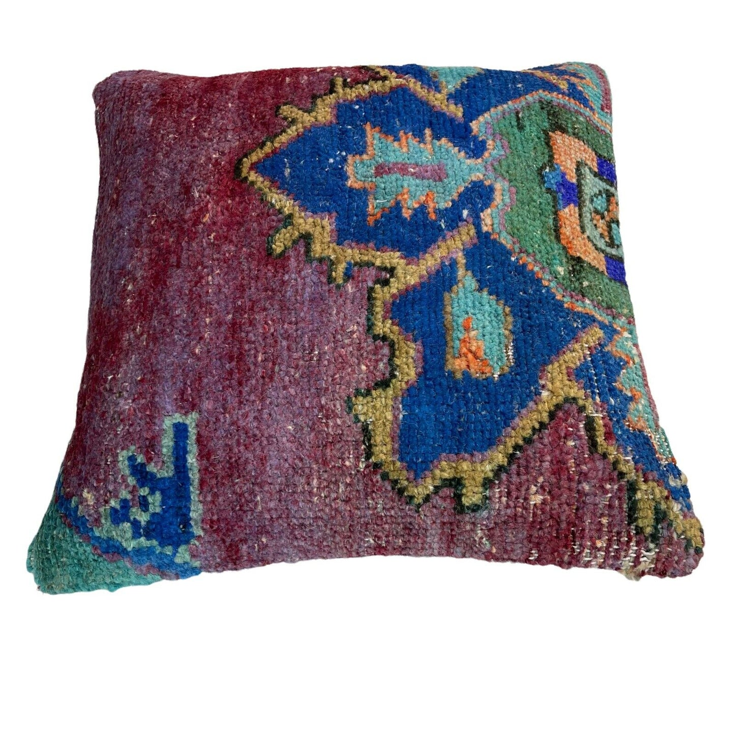 45 x 45 cm  , Vintage Turkish Cushion Cover ,  Vintage Handgemachte Kissenbezug