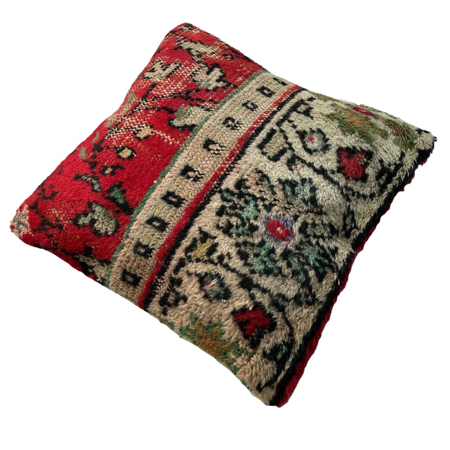 18''X18'' Vintage Handmade Rug Cushion Cover, 45 x 45 cm Deko Kissenbezug