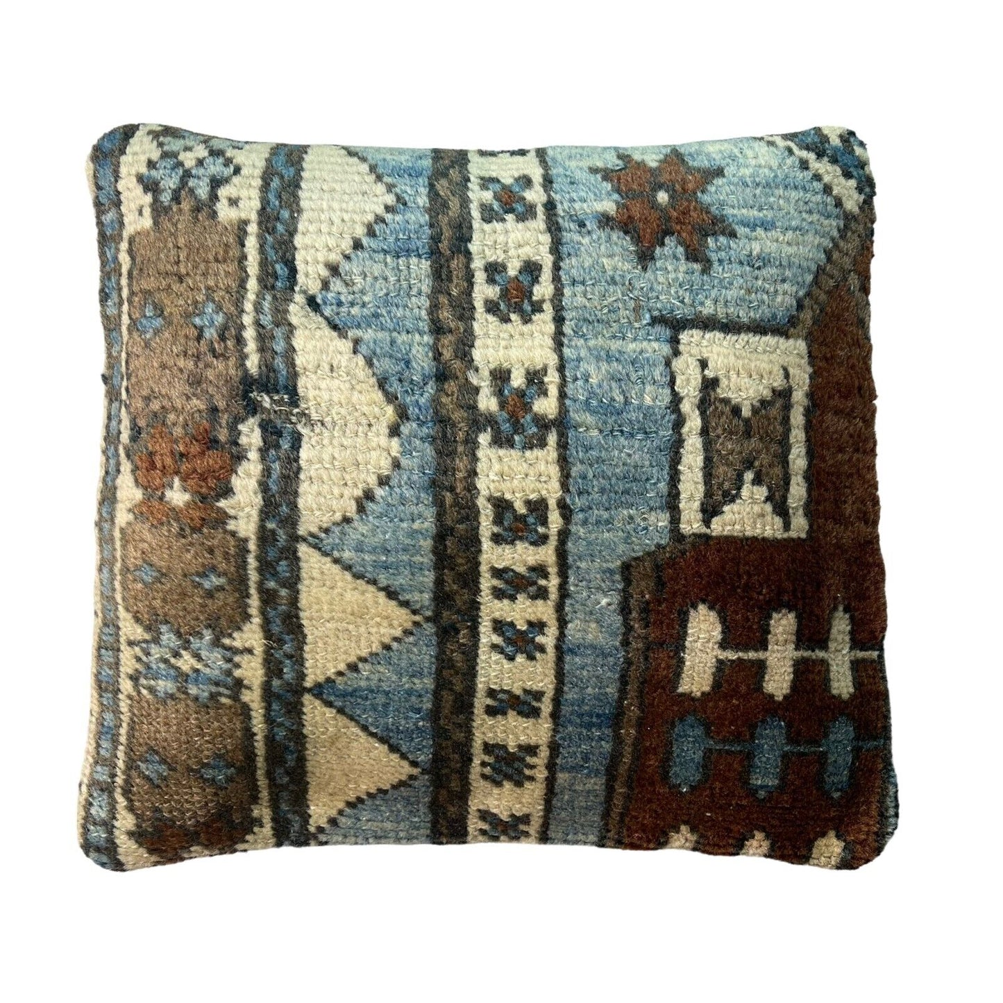 Einzigartige Kelim-Kissen,Turkish Kilim Pillow,16'×16'   Funda De Cojín Kilim