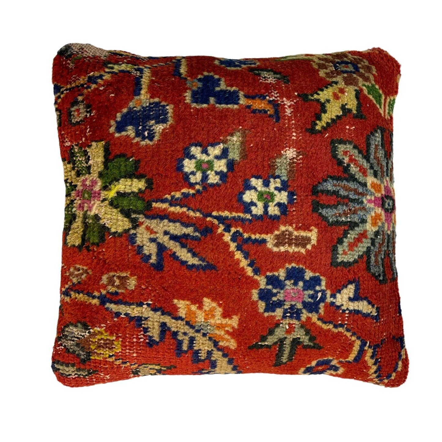 18''X18'' Vintage Handmade Rug Cushion Cover, 45 x 45 cm Deko Kissenbezug