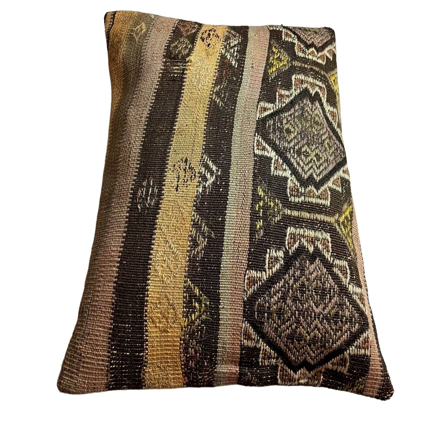 40x60 Cm Handgewebt Kelim Kissenbezug Vintage Kilim Cushion Cover , Boho,16'x24'