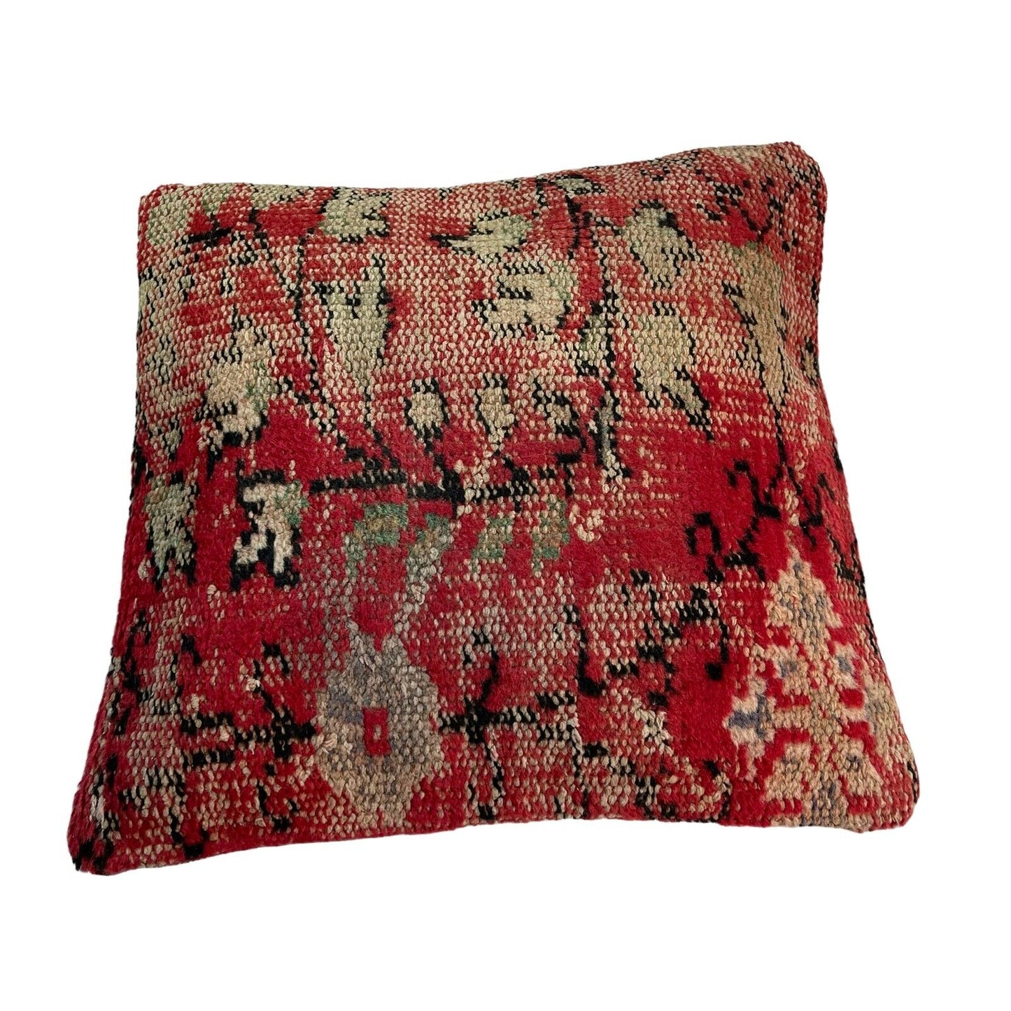 45x45 cm  , Vintage Turkish Cushion Cover ,  Vintage Handgemachte Kissenbezug