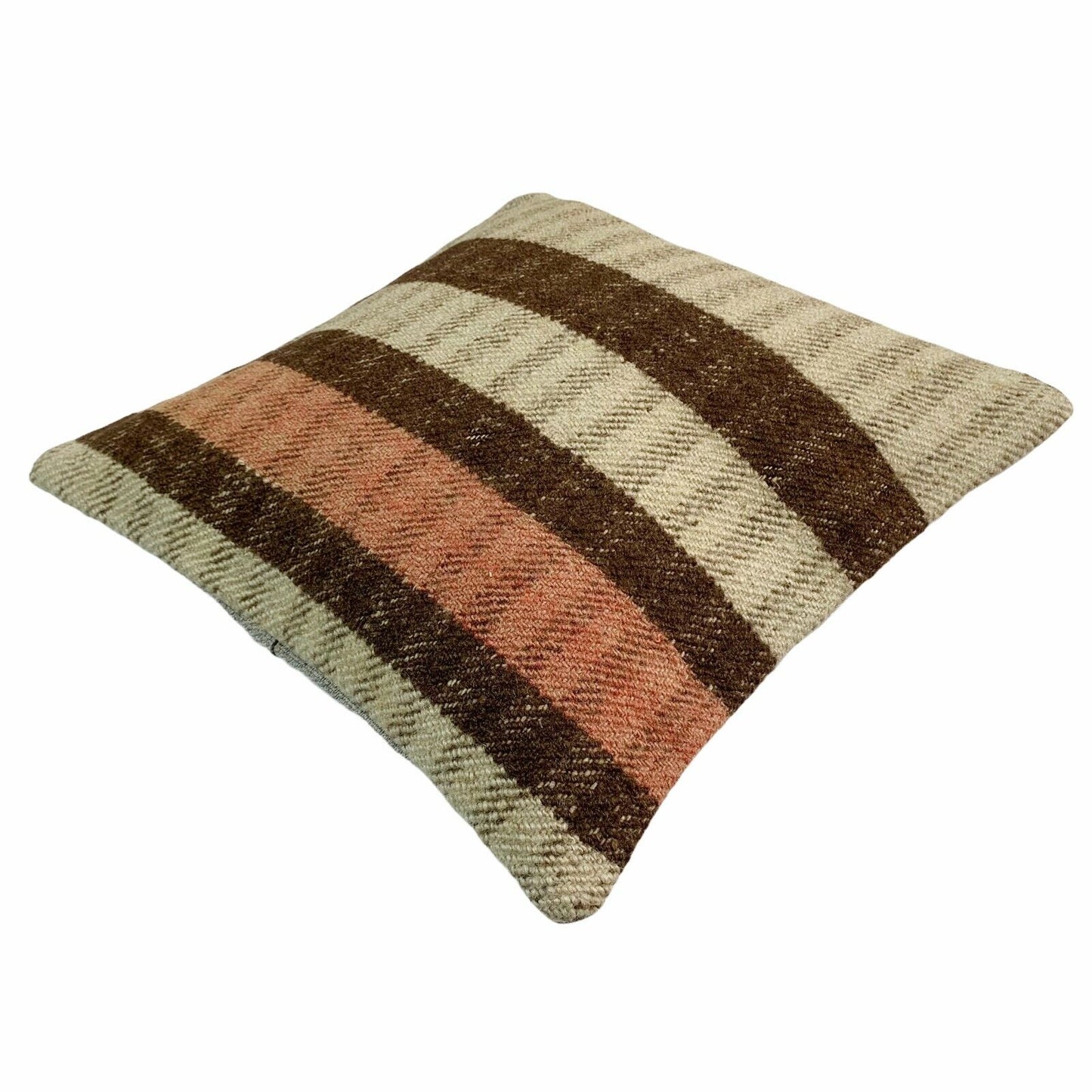 Einzigartige Kelim-Kissen,Turkish Kilim Pillow,16'×16'   Funda De Cojín Kilim