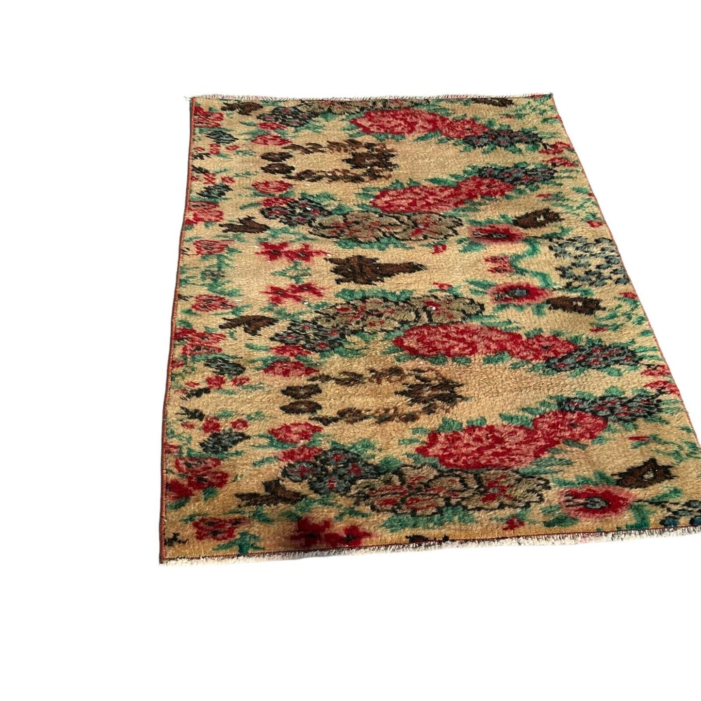 Vintage Handmade Turkish Rug 141x92 cm