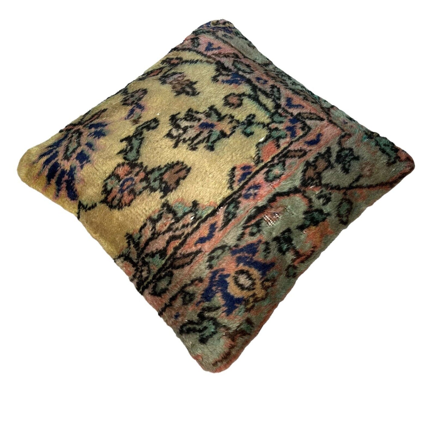 45 x 45 cm  , Vintage Turkish Cushion Cover ,  Vintage Handgemachte Kissenbezug