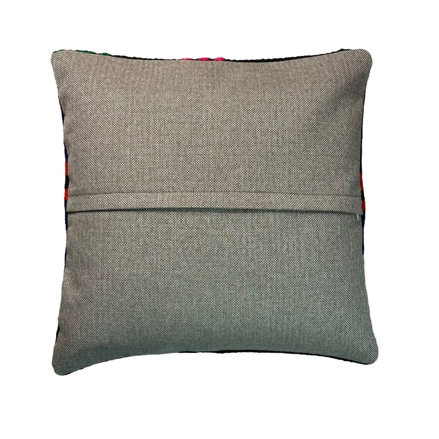 Einzigartige Kelim-Kissen,Turkish Kilim Pillow,16'×16'   Funda De Cojín Kilim