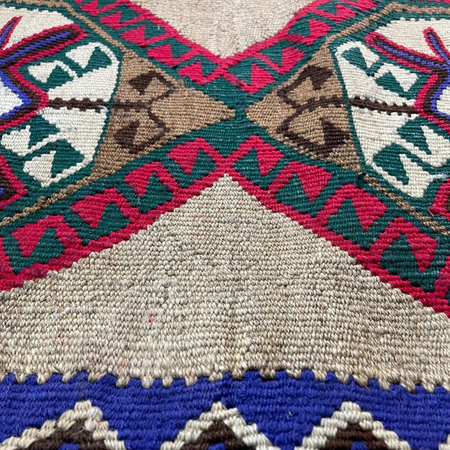 Traditionelle türkische Kelim Teppich, Vintage Turkish Kilim Rug 89X51 cm