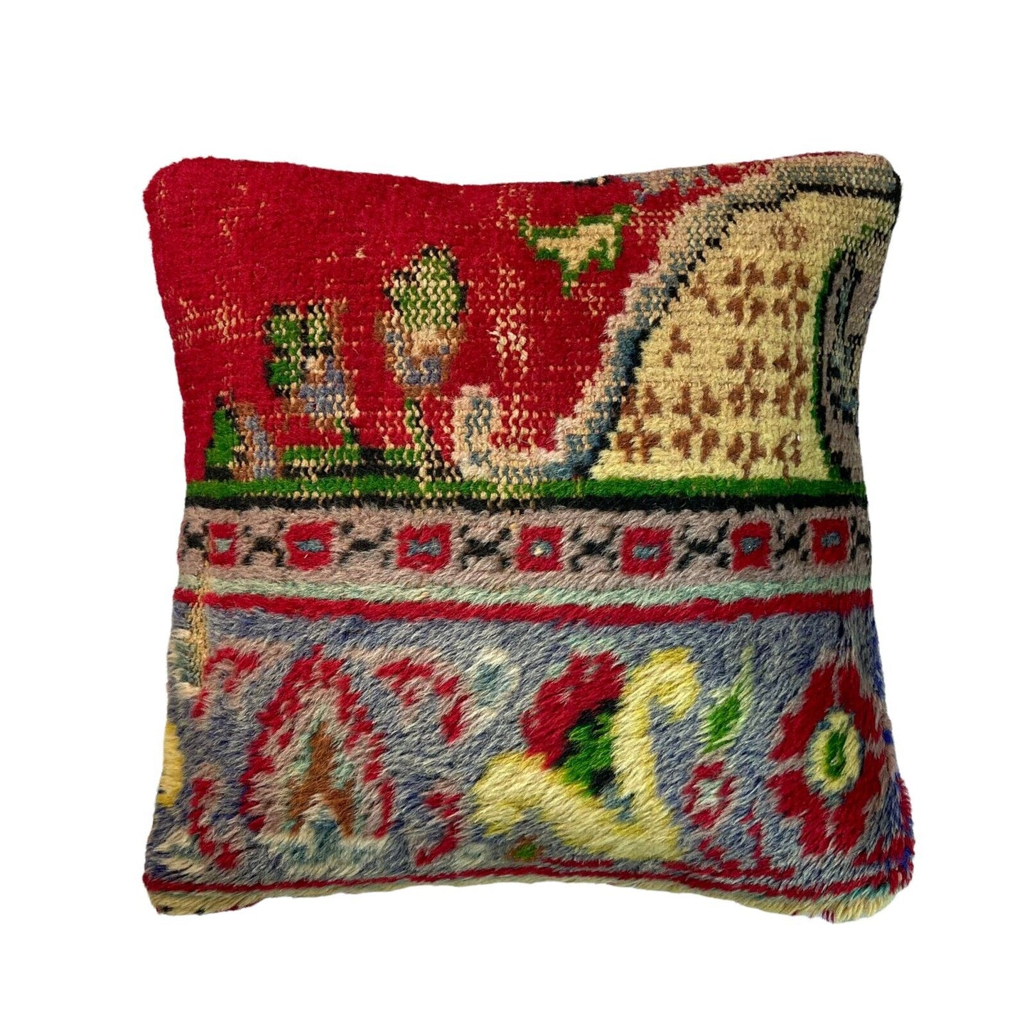 45x45 cm  , Vintage Türkisch Kissenbezug ,  18'' x 18'' Vintage Cushion Cover