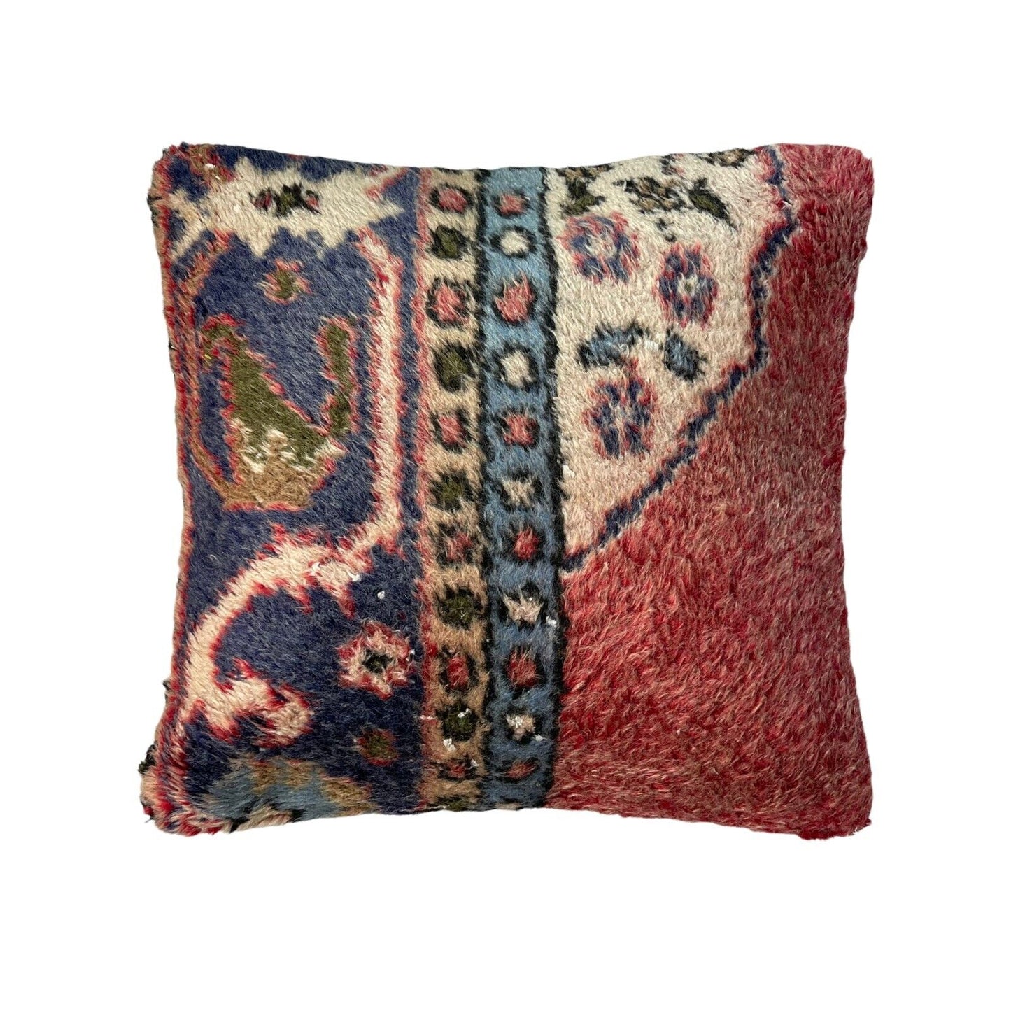 45 x 45 cm  , Vintage Turkish Cushion Cover ,  Vintage Handgemachte Kissenbezug