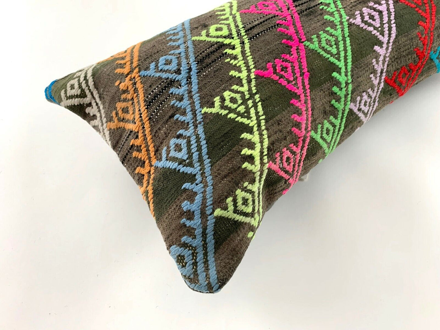 Einzigartige Kelimkissen Türkisch Kilim Pillow,12'×24' Pillow Cover Boho Kissen