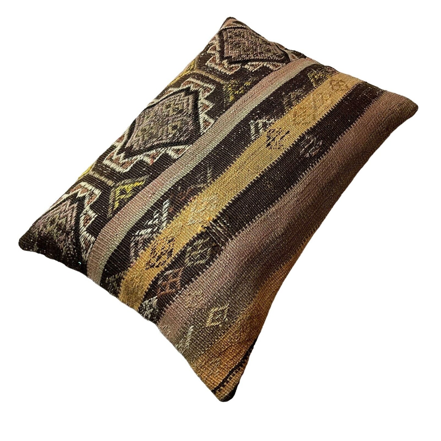 40x60 Cm Handgewebt Kelim Kissenbezug Vintage Kilim Cushion Cover , Boho,16'x24'