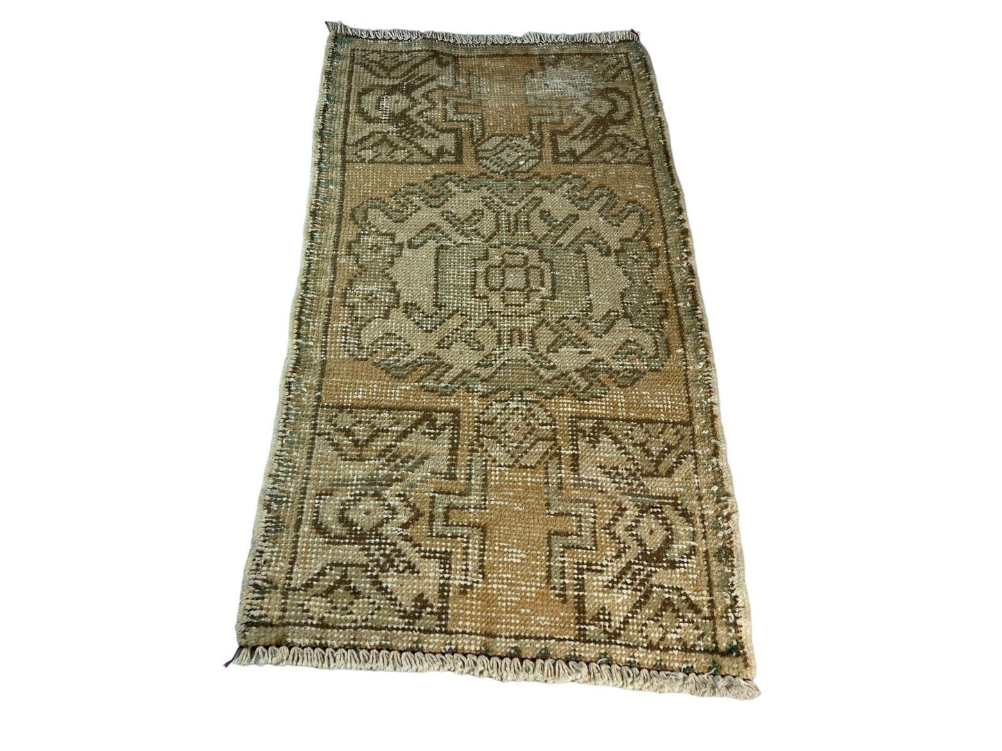 Traditionelle Vintage türkische Teppich, Vintage Turkish Rug 91 X 51 cm