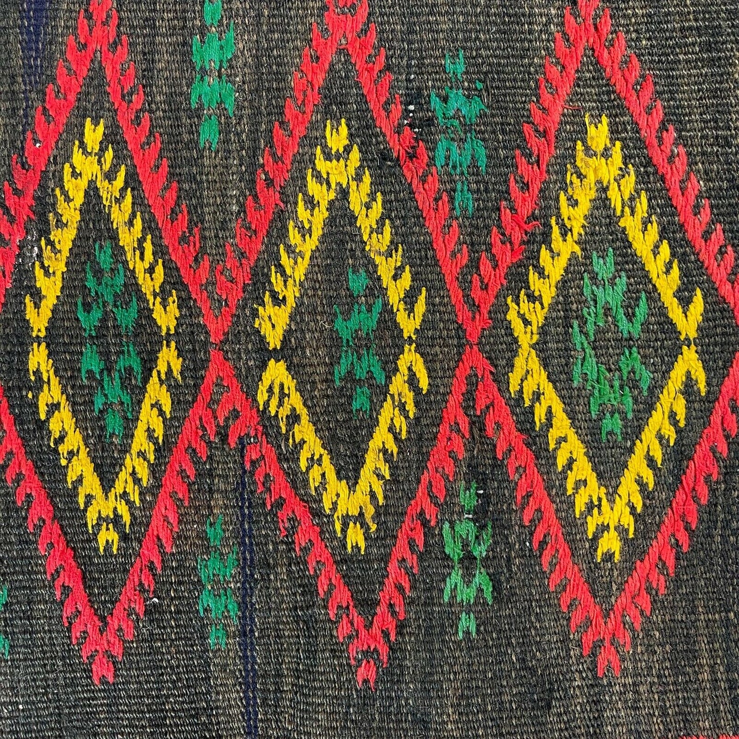 Traditionelle türkische Kelim Teppich, Vintage Turkish Kilim Rug 80x48 cm