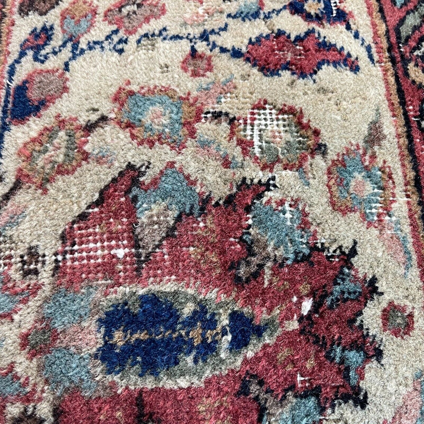 18''X18'' Vintage Handmade Rug Cushion Cover, 45 x 45 cm Deko Kissenbezug