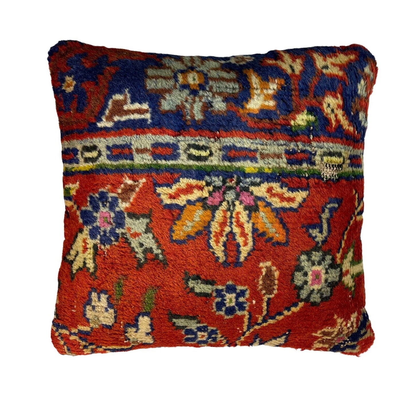 18''X18'' Vintage Handmade Rug Cushion Cover, 45 x 45 cm Deko Kissenbezug