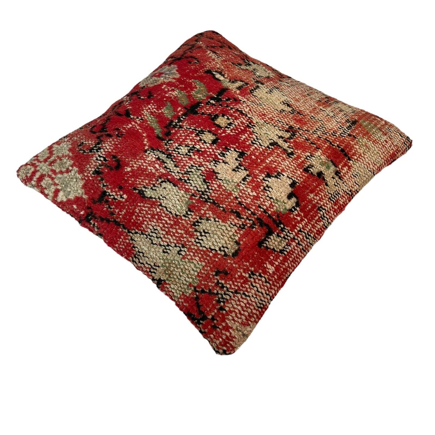 45 x 45  cm  , Vintage Turkish Cushion Cover ,  Vintage Handgemachte Kissenbezug