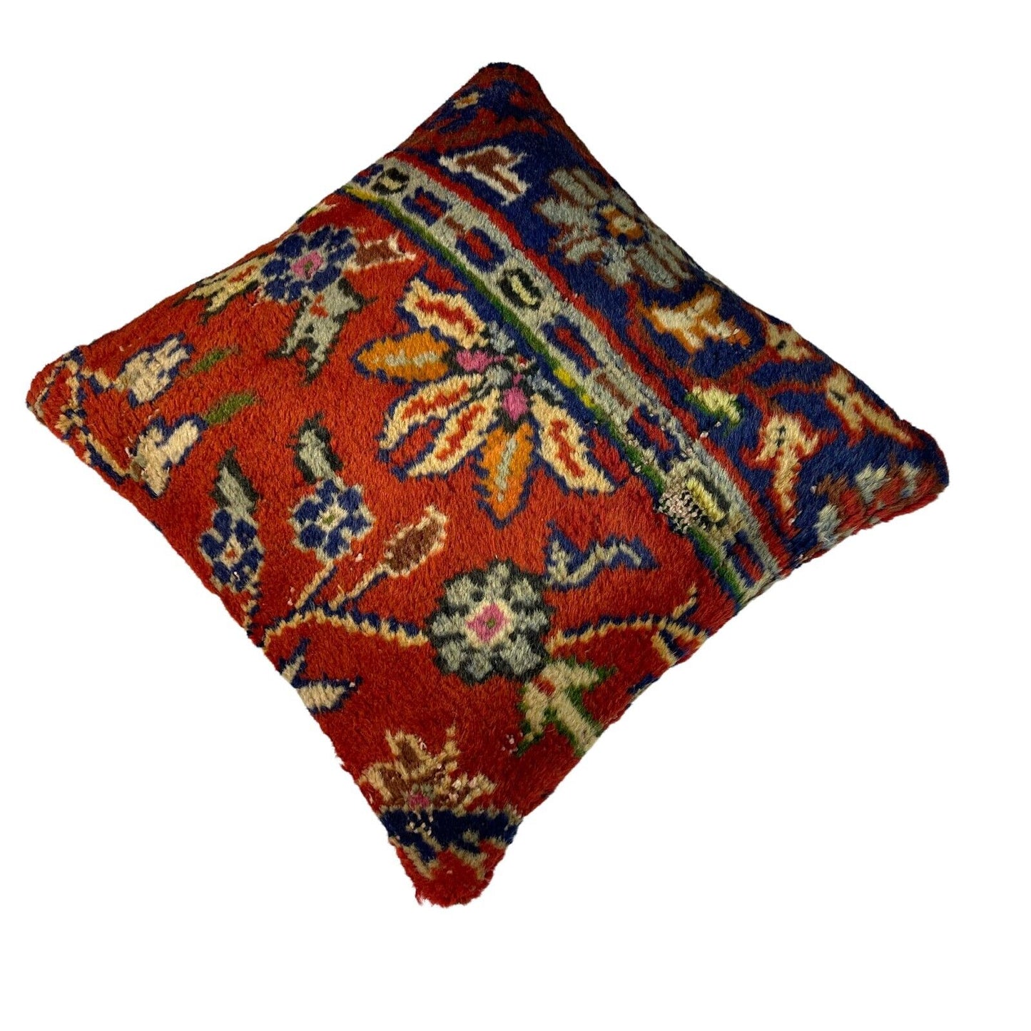 18''X18'' Vintage Handmade Rug Cushion Cover, 45 x 45 cm Deko Kissenbezug