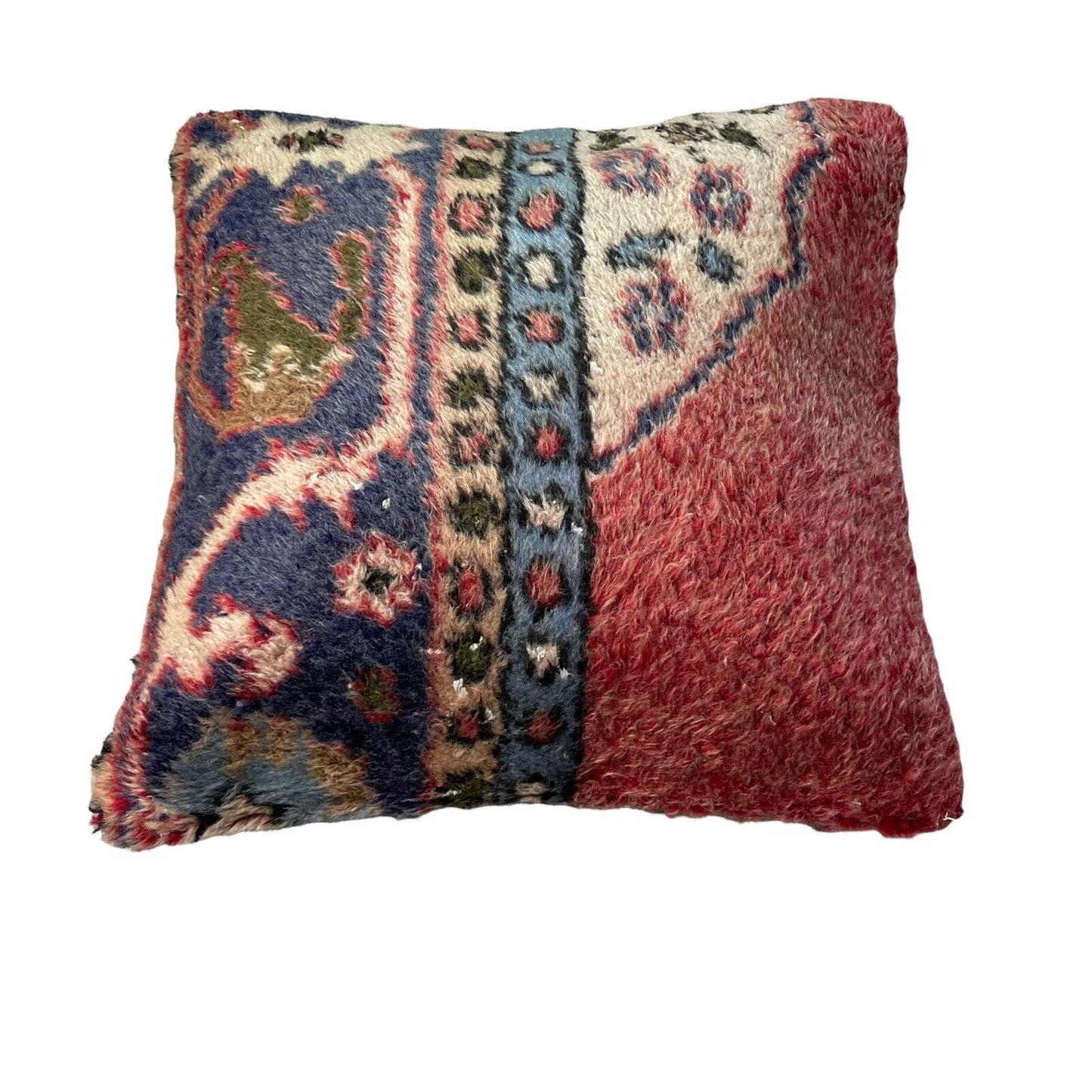 45 x 45 cm  , Vintage Turkish Cushion Cover ,  Vintage Handgemachte Kissenbezug