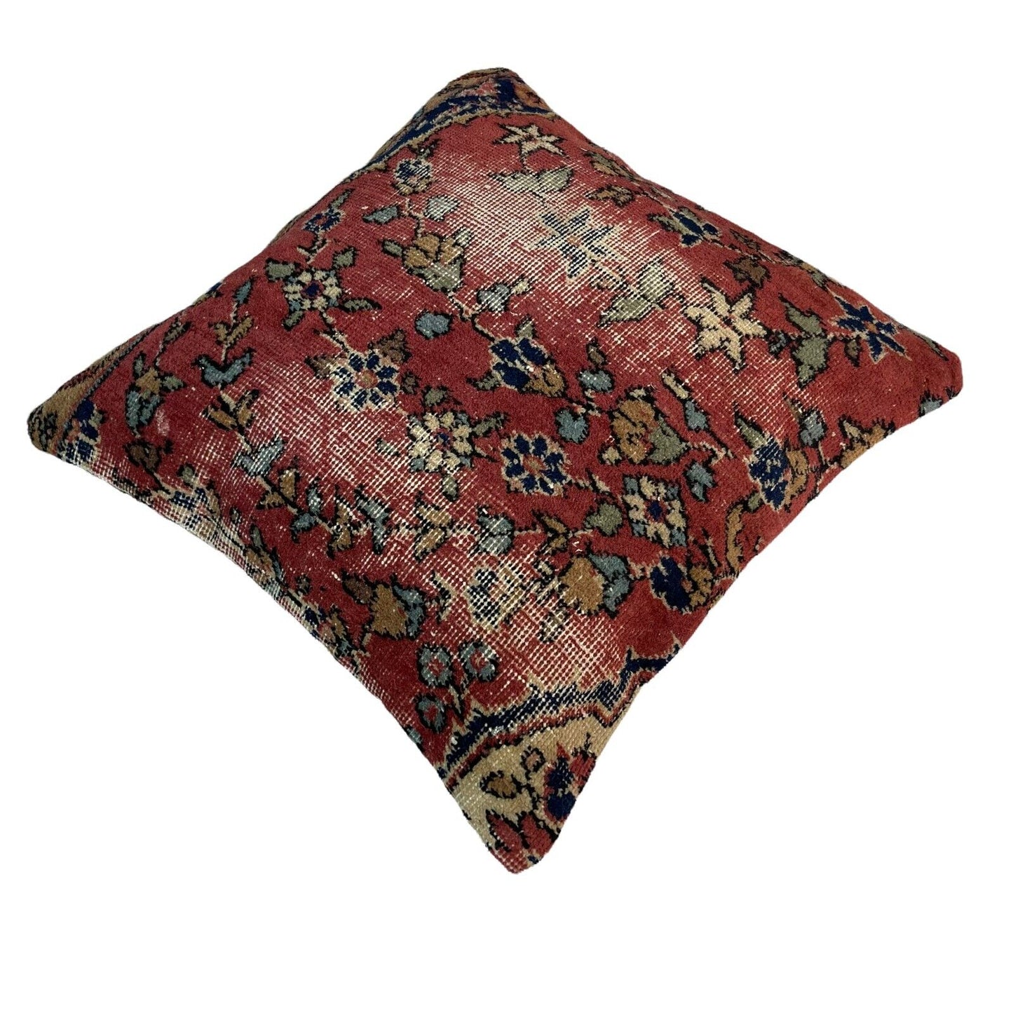 18''X18'' Vintage Handmade Rug Cushion Cover, 45 x 45 cm Deko Kissenbezug