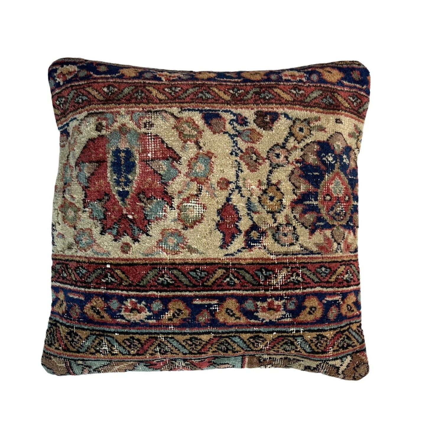 18''X18'' Vintage Handmade Rug Cushion Cover, 45 x 45 cm Deko Kissenbezug