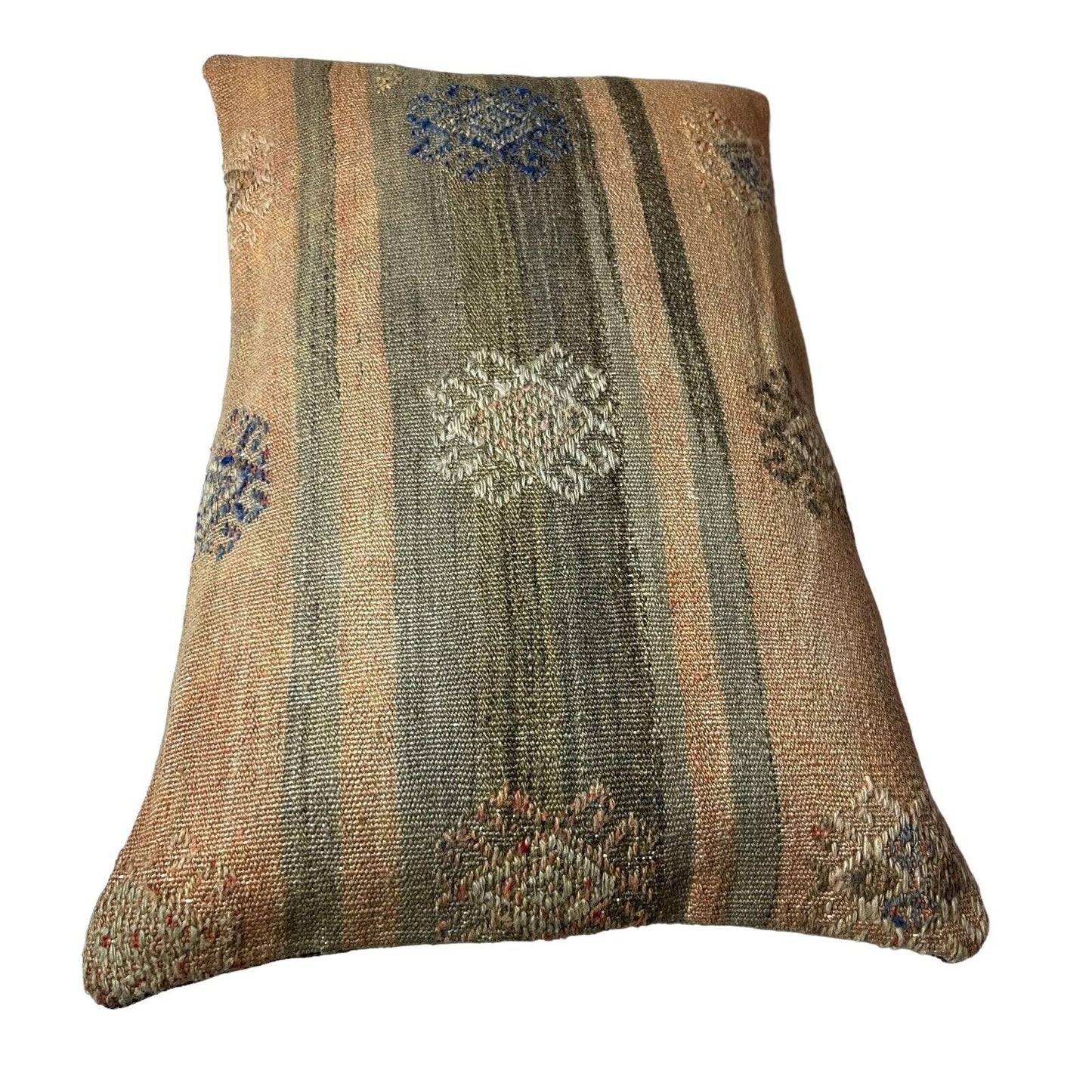 40x60 Cm Handgewebt Kelim Kissenbezug Vintage Kilim Cushion Cover , Boho,16'x24'