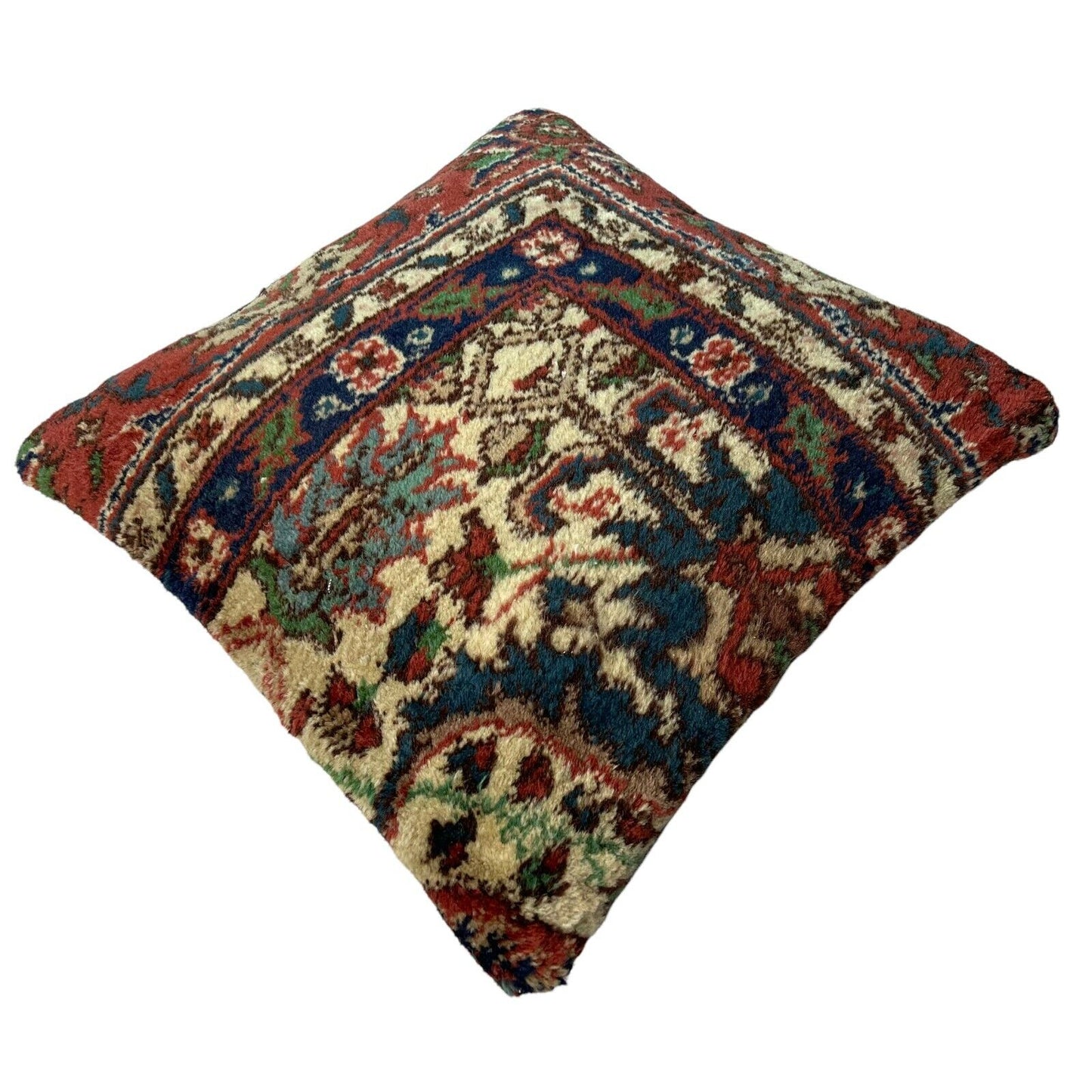 45 x 45 cm  , Vintage Turkish Cushion Cover ,  Vintage Handgemachte Kissenbezug