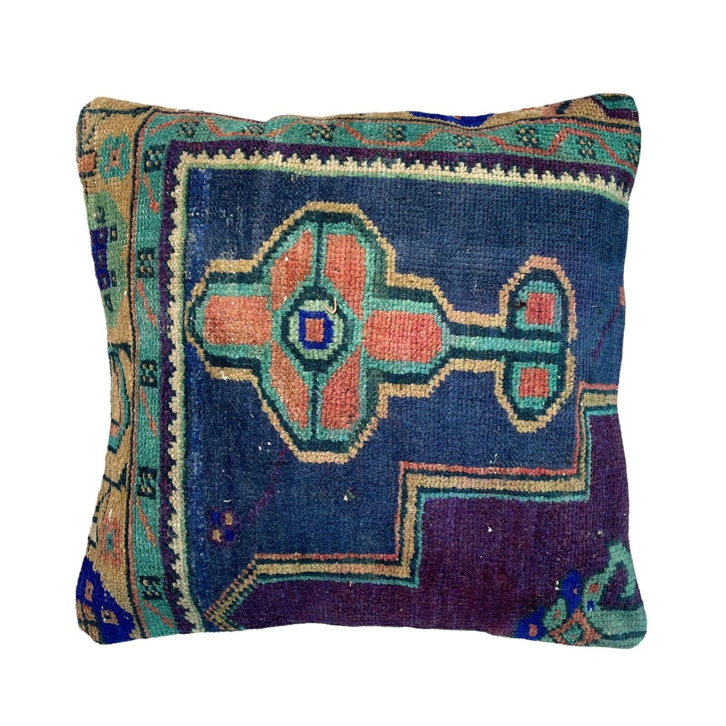 45x45 cm  , Vintage Türkisch Kissenbezug ,  18'' x 18'' Vintage Cushion Cover