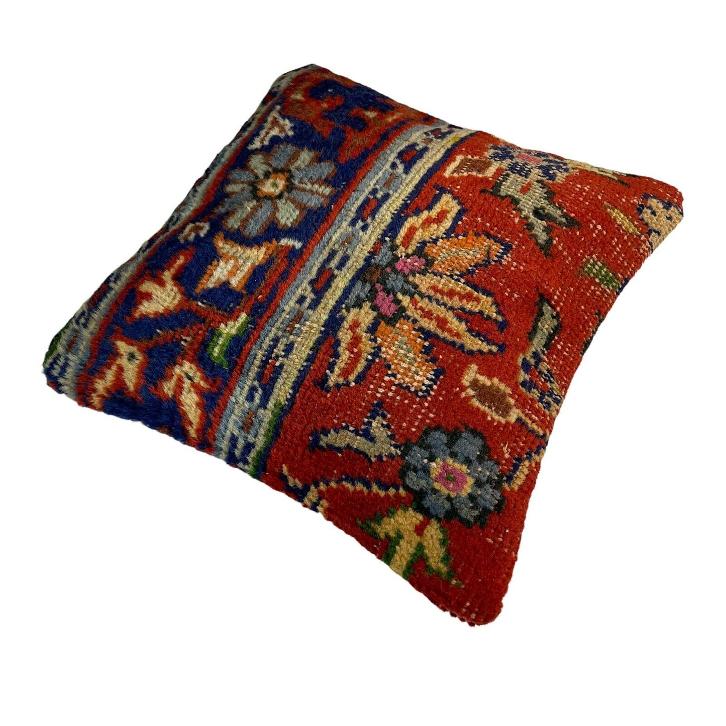 45 x 45 cm  , Vintage Turkish Cushion Cover ,  Vintage Handgemachte Kissenbezug