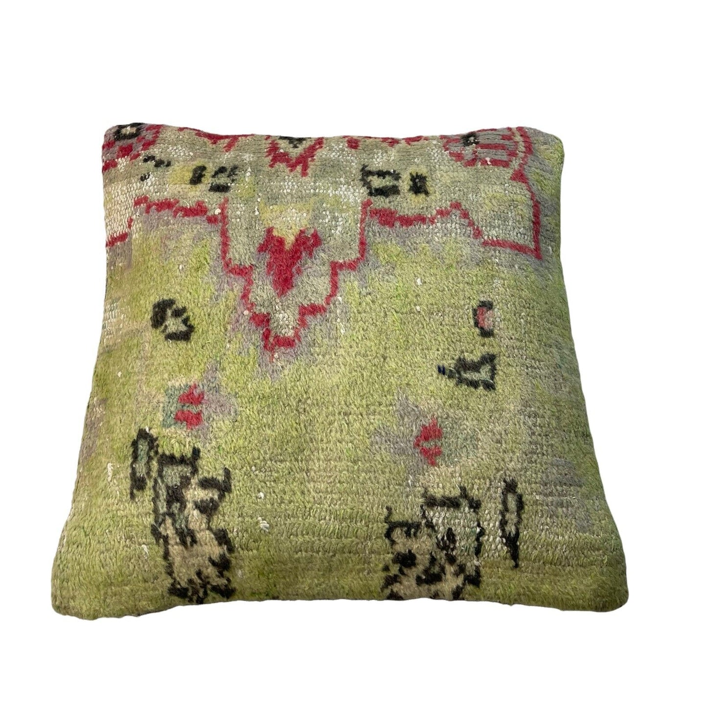 45 x 45 cm  , Vintage Turkish Cushion Cover ,  Vintage Handgemachte Kissenbezug