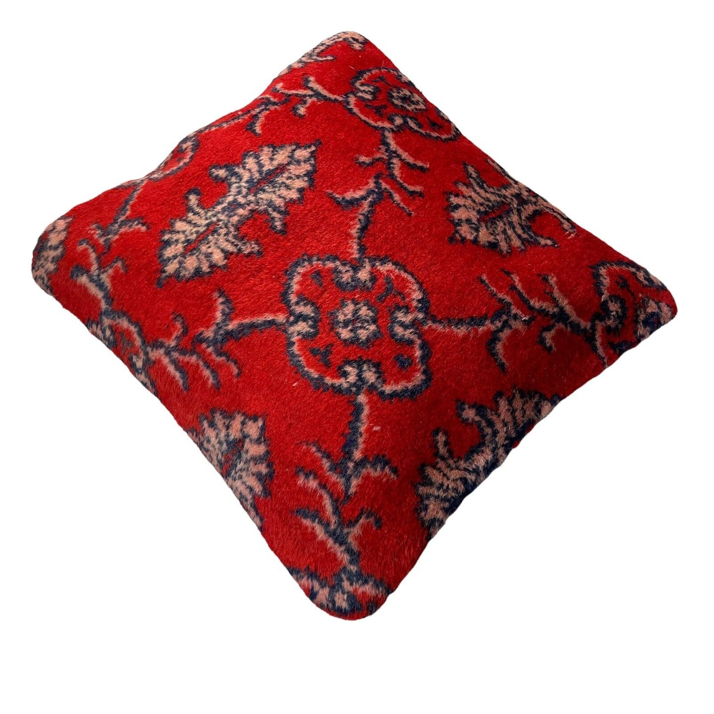 18''X18'' Vintage Handmade Rug Cushion Cover, 46 x 40 cm Deko Kissenbezug