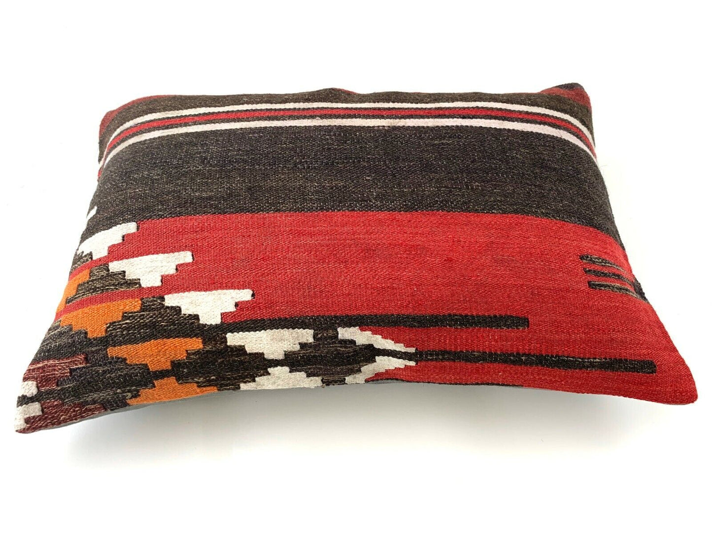 Pointez sur l'image pour zoomer Luxe-Laine-turc-marocain-Colore-Kilim-Housses