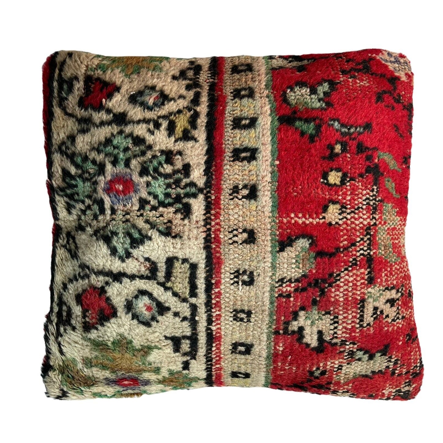 18''X18'' Vintage Handmade Rug Cushion Cover, 45 x 45 cm Deko Kissenbezug