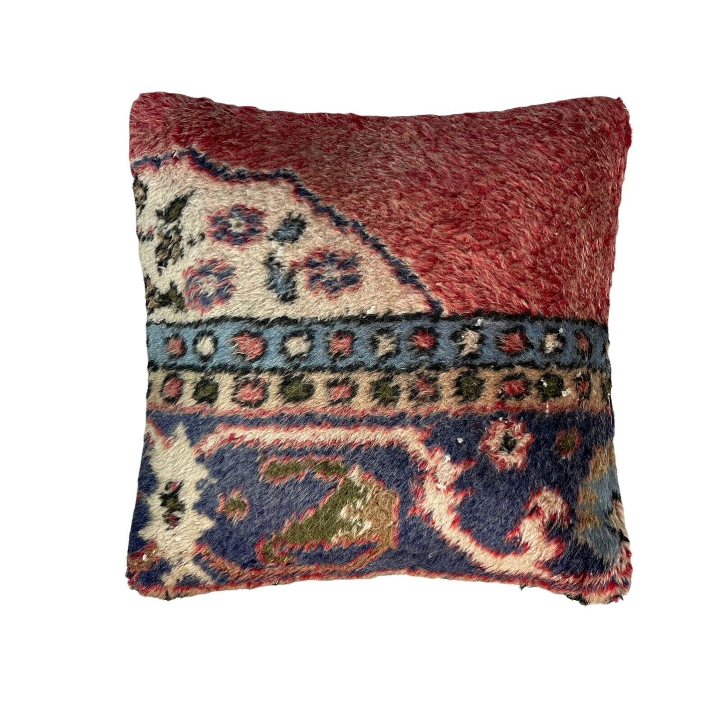 45 x 45 cm  , Vintage Turkish Cushion Cover ,  Vintage Handgemachte Kissenbezug