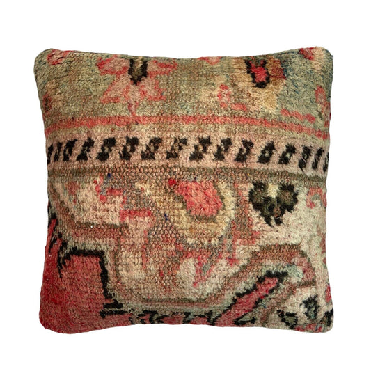 45 x 45 cm  , Vintage Turkish Cushion Cover ,  Vintage Handgemachte Kissenbezug