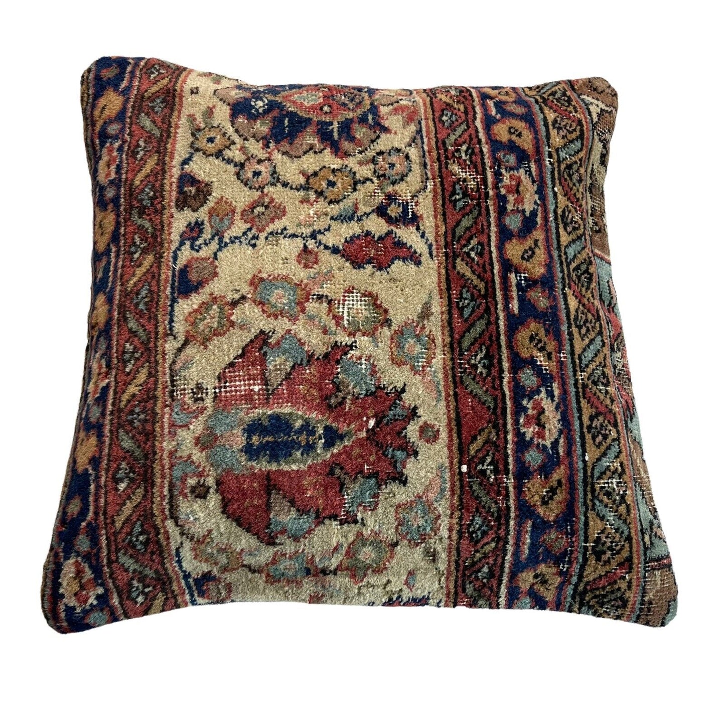 18''X18'' Vintage Handmade Rug Cushion Cover, 45 x 45 cm Deko Kissenbezug