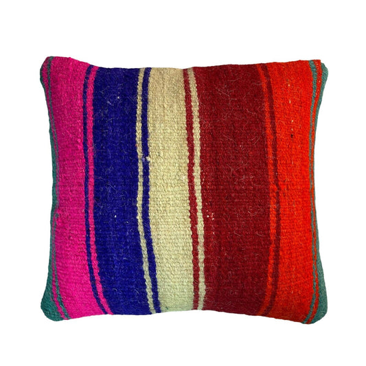 Einzigartige Kelim-Kissen,Turkish Kilim Pillow,16'×16'   Funda De Cojín Kilim