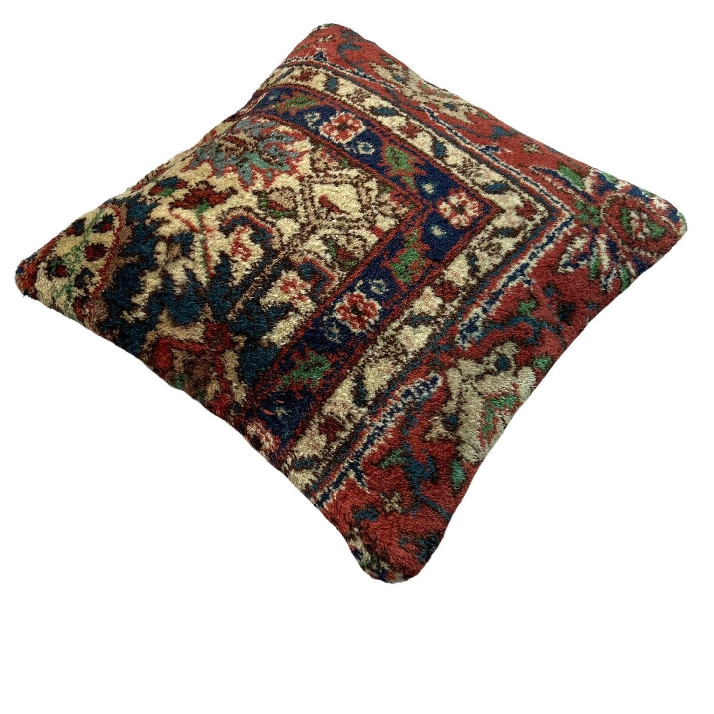 45 x 45 cm  , Vintage Turkish Cushion Cover ,  Vintage Handgemachte Kissenbezug