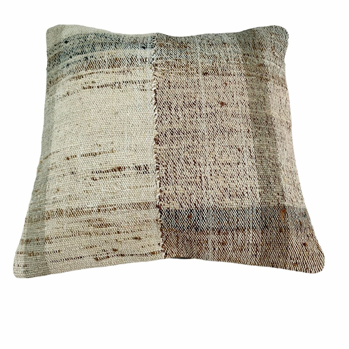 Einzigartige Kelim-Kissen,Turkish Kilim Pillow,16'×16'   Funda De Cojín Kilim