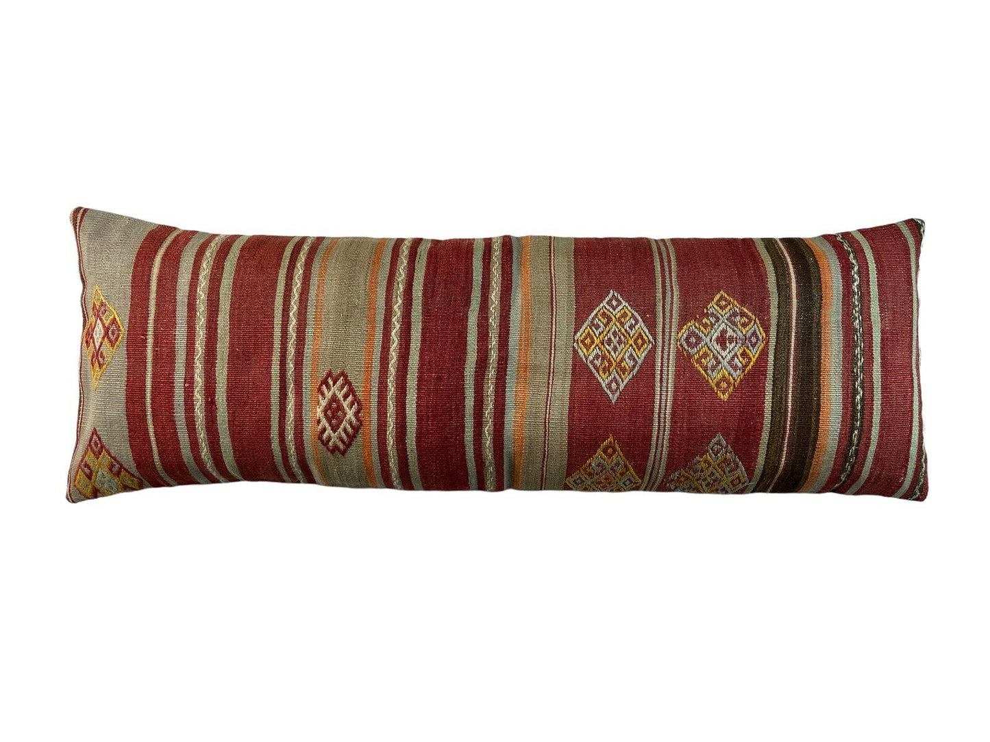 Einzigartige Kelim-Kissen, Turkish Cushion Cover , 16'×48' Pillow Cover