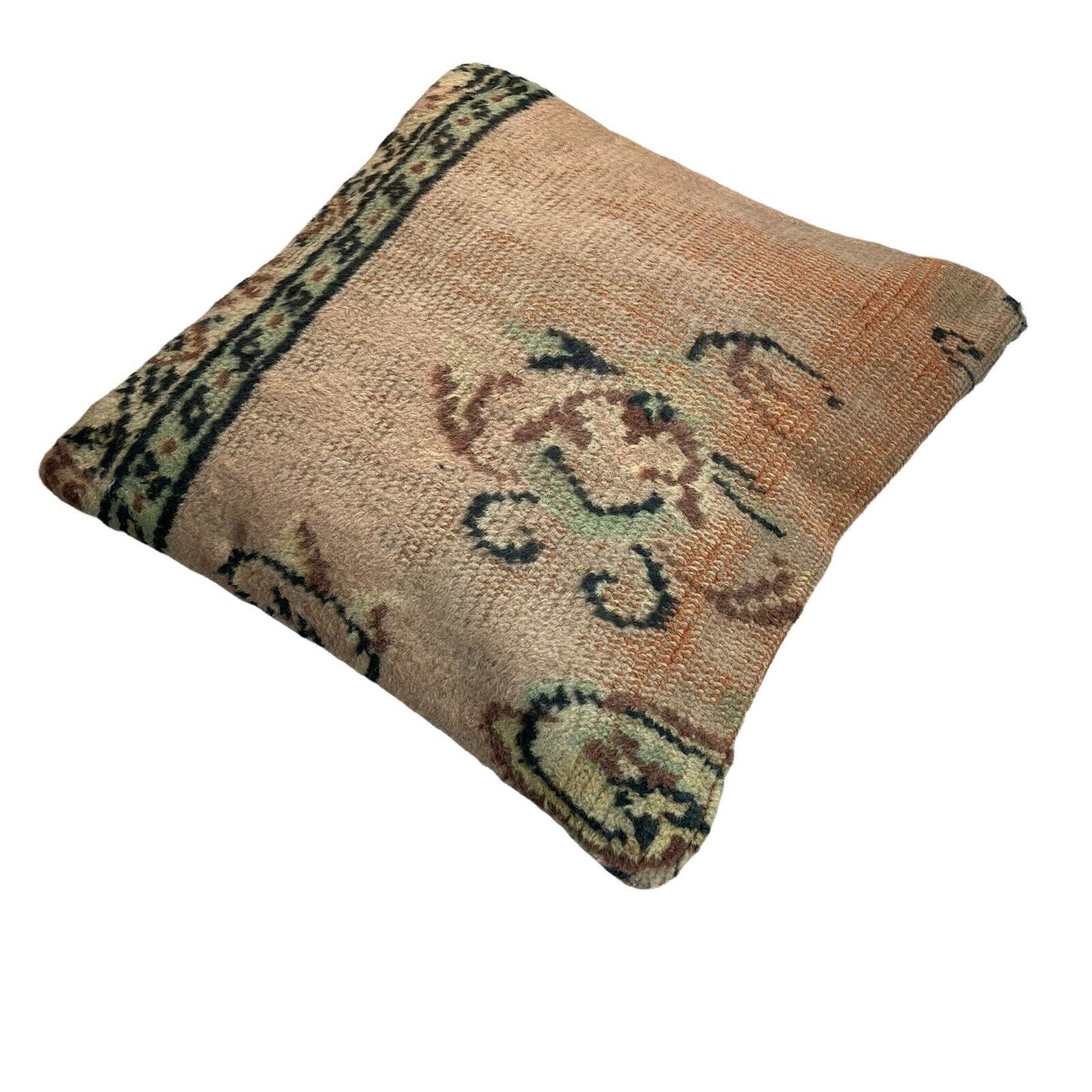 45 x 45 cm  , Vintage Turkish Cushion Cover ,  Vintage Handgemachte Kissenbezug