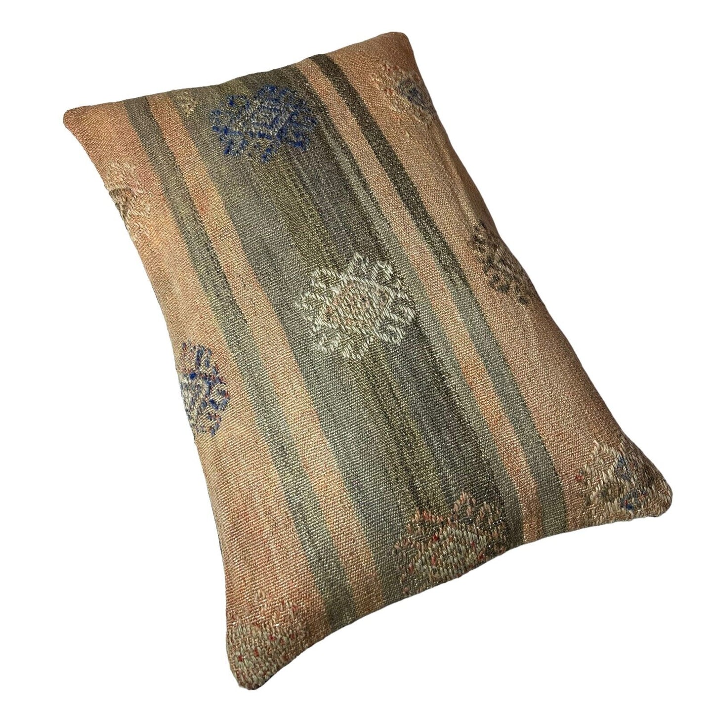 40x60 Cm Handgewebt Kelim Kissenbezug Vintage Kilim Cushion Cover , Boho,16'x24'