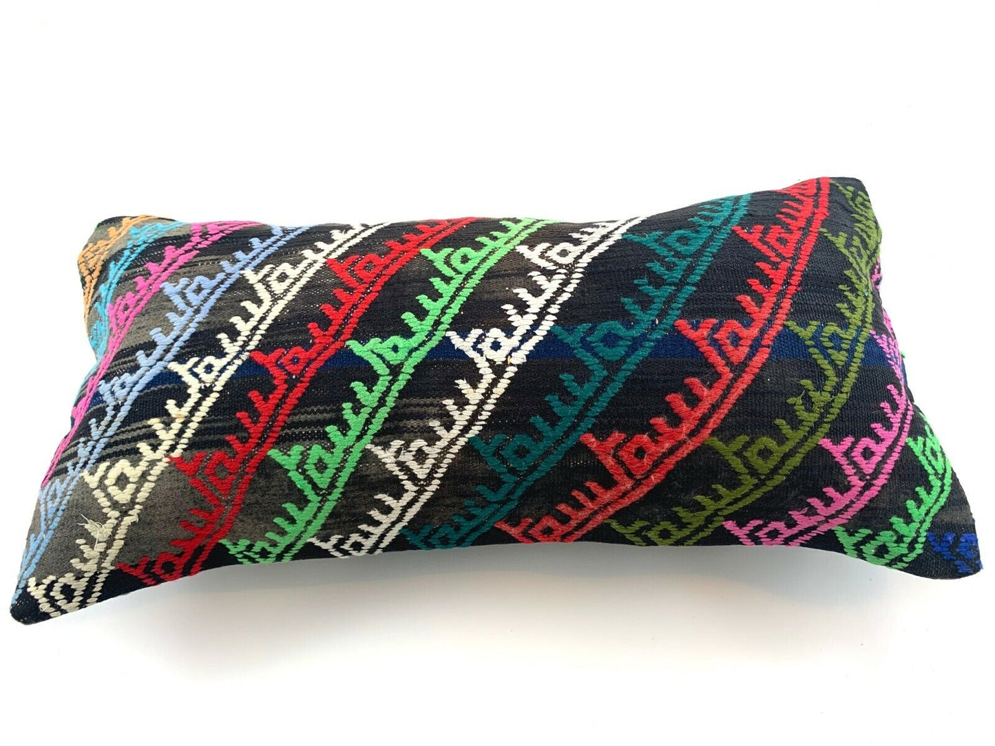 Einzigartige Kelimkissen Türkisch Kilim Pillow,12'×24' Pillow Cover Boho Kissen