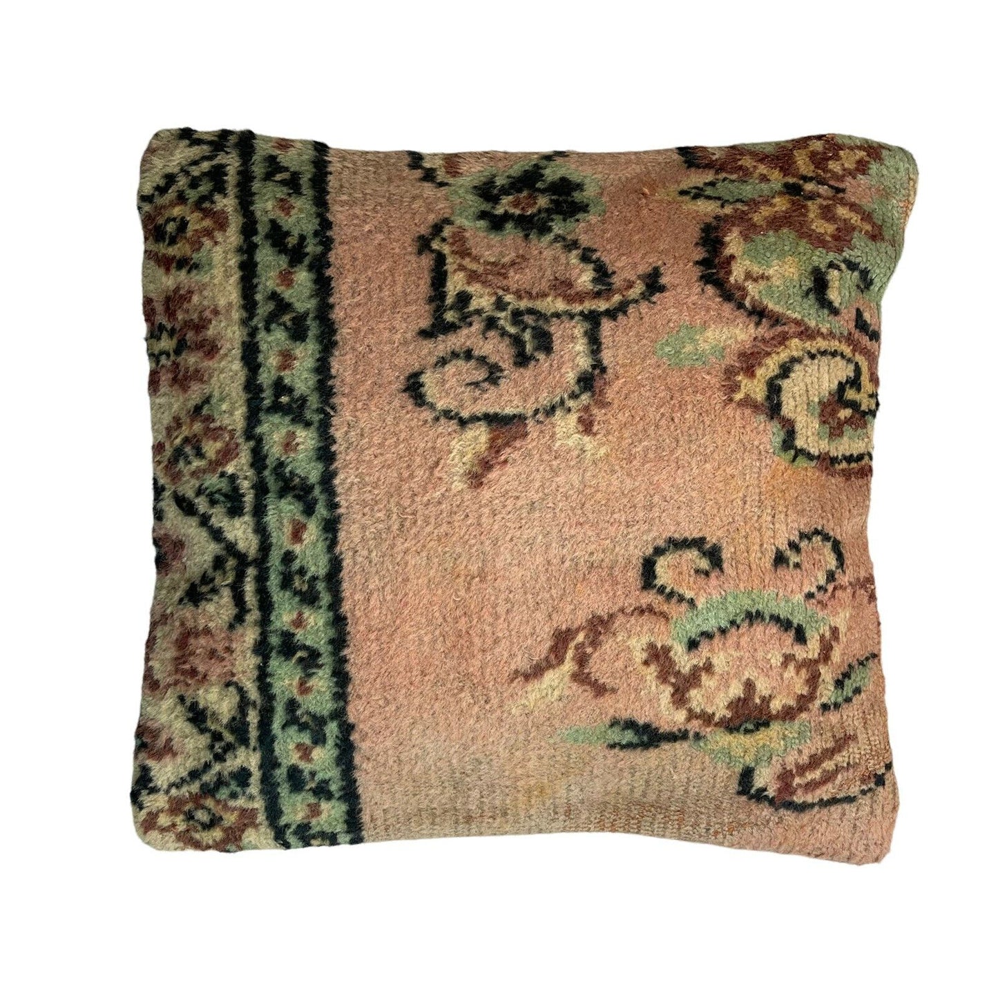 45 x 45 cm  , Vintage Turkish Cushion Cover ,  Vintage Handgemachte Kissenbezug