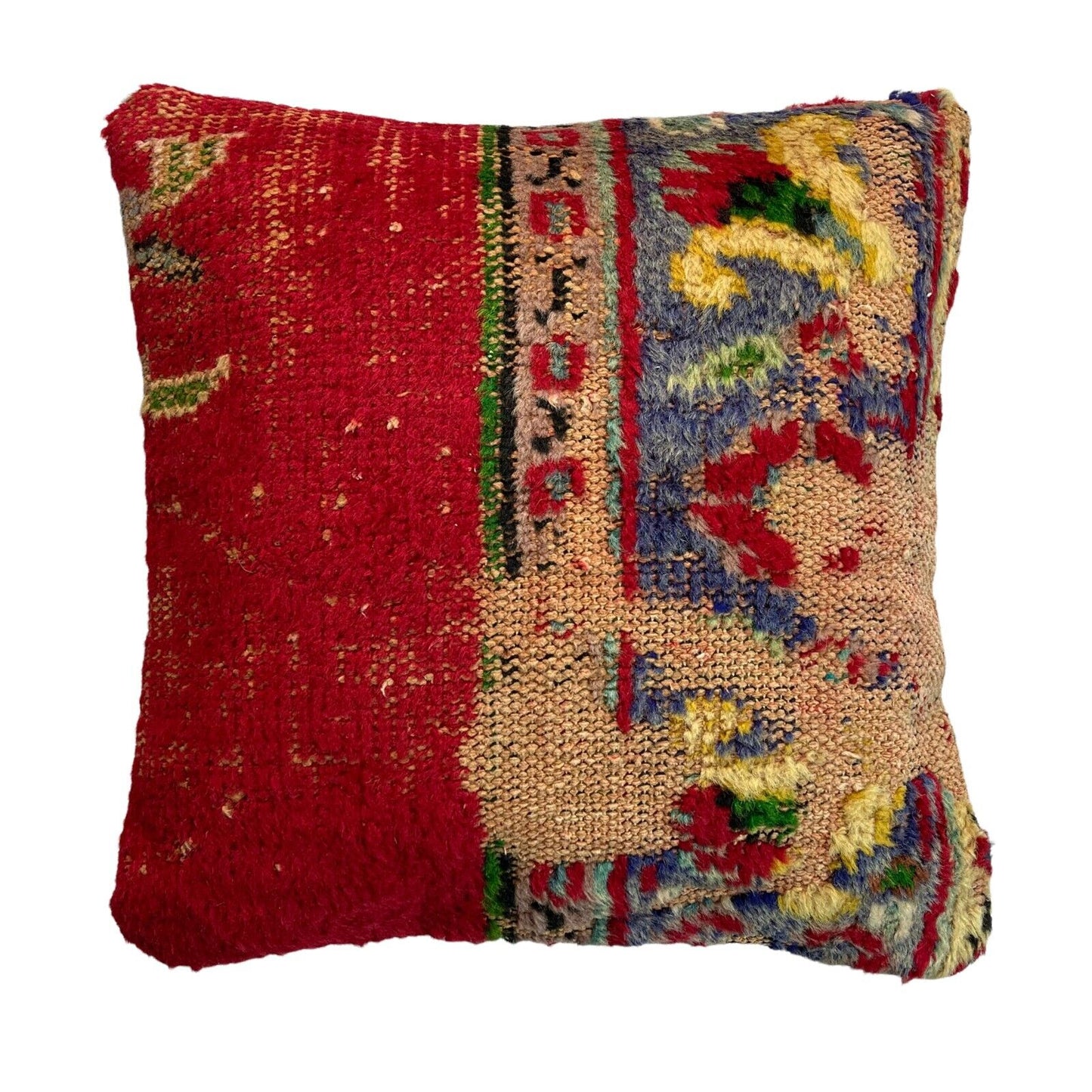 18''X18'' Vintage Handmade Rug Cushion Cover, 45 x 45 cm Deko Kissenbezug