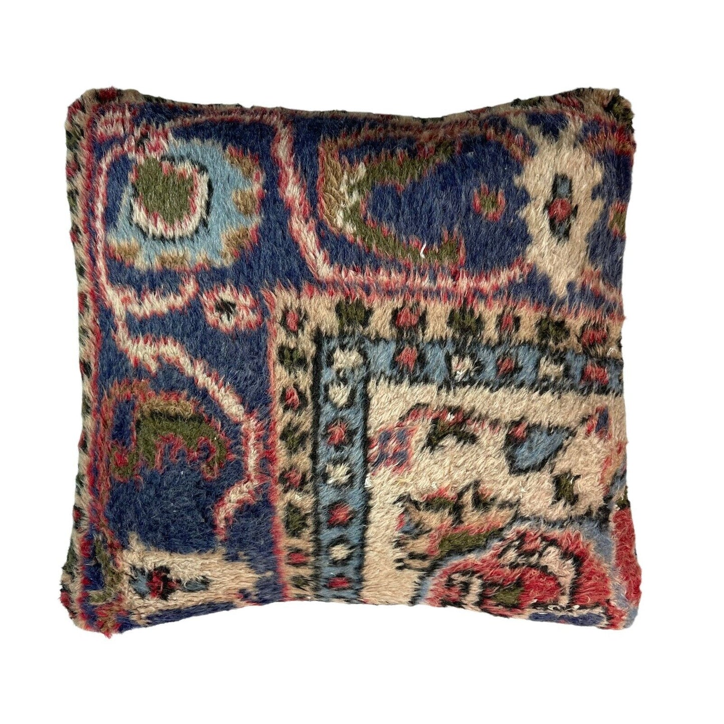 45 x 45 cm  , Vintage Turkish Cushion Cover ,  Vintage Handgemachte Kissenbezug