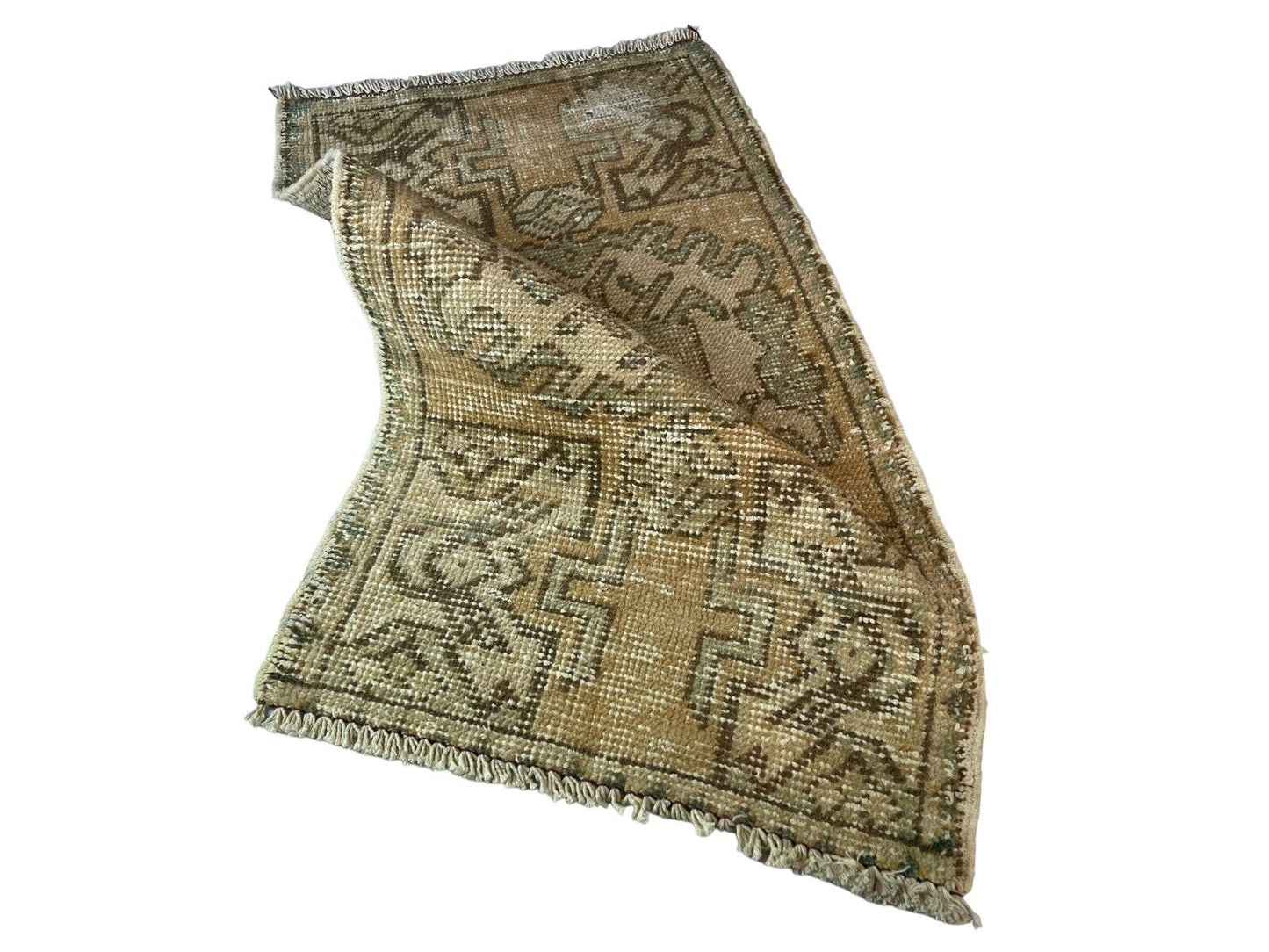 Traditionelle Vintage türkische Teppich, Vintage Turkish Rug 91 X 51 cm