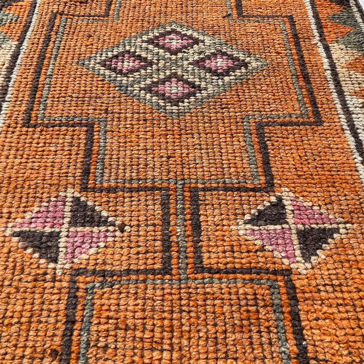 Traditional Turkish Kilim Rug,Vintage Kelim Teppich 160x87 Cm