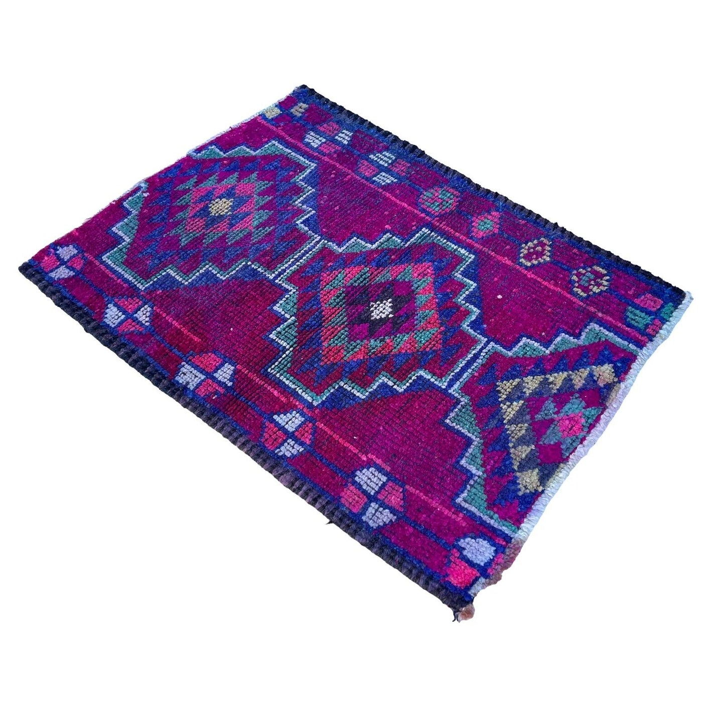 Traditional Turkish Kilim Rug,Vintage Kelim Teppich 115x85 Cm