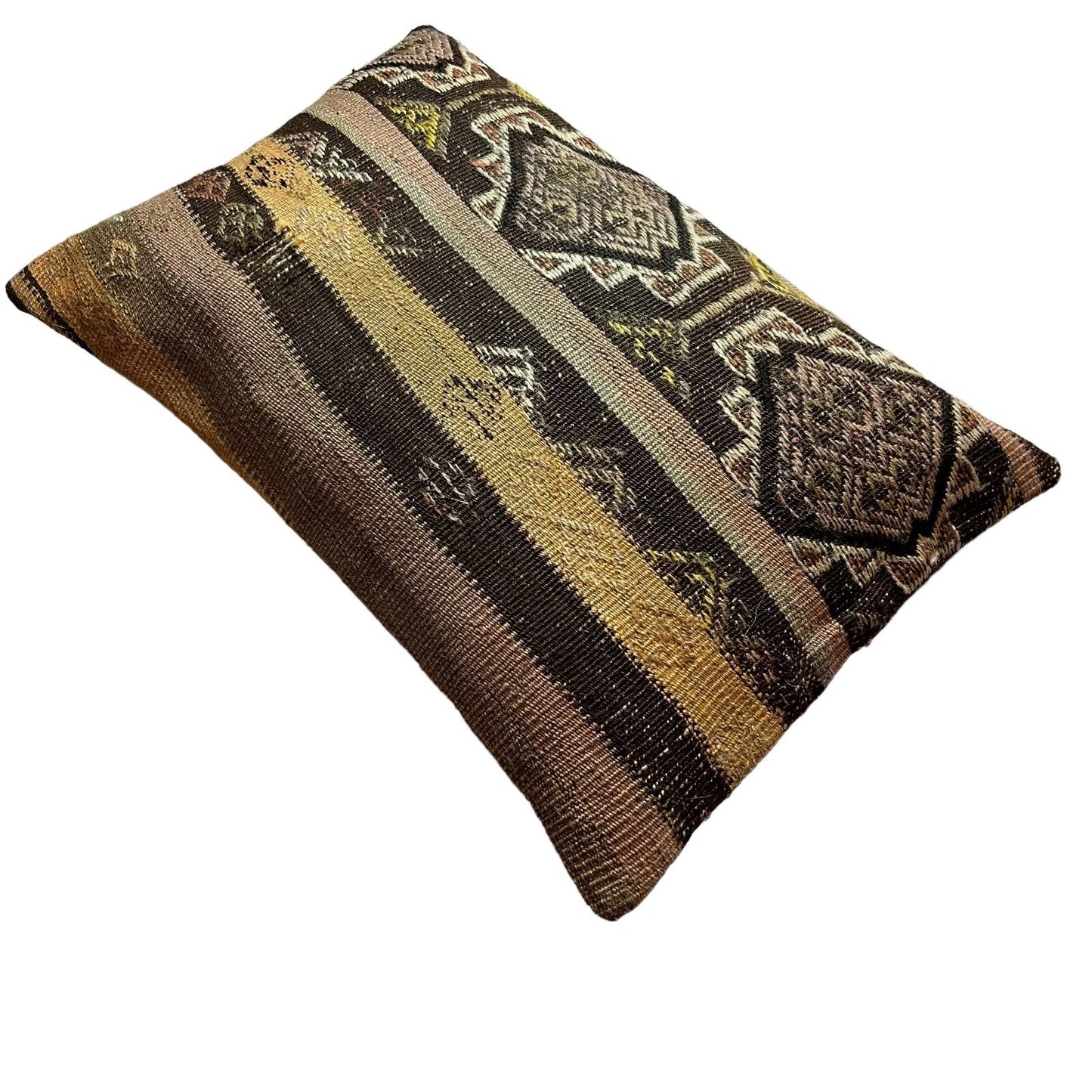 40x60 Cm Handgewebt Kelim Kissenbezug Vintage Kilim Cushion Cover , Boho,16'x24'